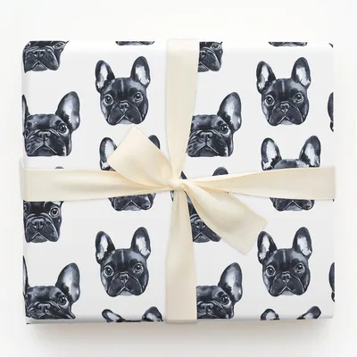 French Press - Gift Wrap for Christmas, Holidays Wrapping Paper, Christmas Wrapping Paper