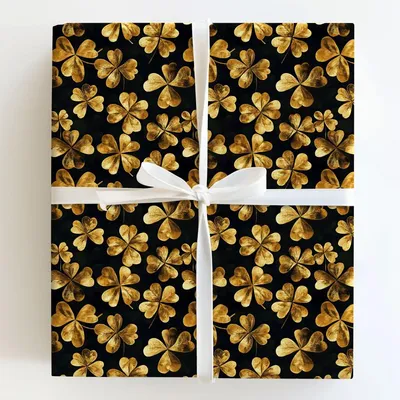 Golden Mel - Gift Wrap for Christmas, Holidays Wrapping Paper, Christmas Wrapping Paper