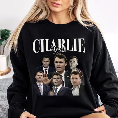 Charlie Kirk Freedom Sweatshirt Pray For Charlie Kirk Sweatshirt Made In Usa For Men Women  All Colors Sizes S 4xl