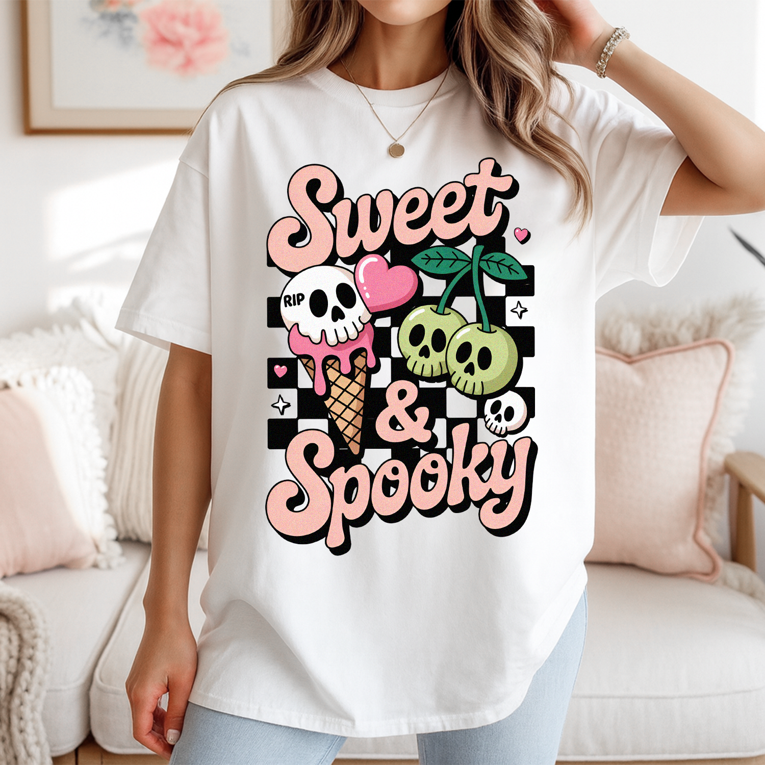 Sweet and Spooky Halloween T-Shirt