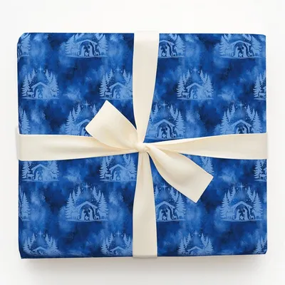 When Love Came Down - Gift Wrap for Christmas, Holidays Wrapping Paper, Christmas Wrapping Paper