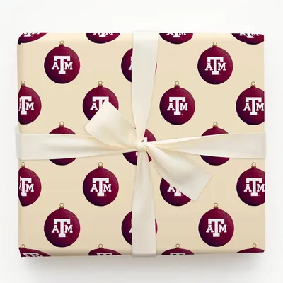 Aggie Spirit Bauble - Gift Wrap for Christmas, Holidays Wrapping Paper, Christmas Wrapping Paper