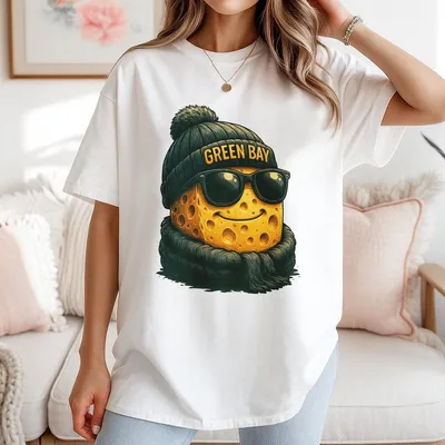 Game Day Green Bay Football T-Shirt Funny Retro Fan T-Shirt Cozy Great Sports Gift