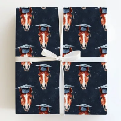 American Quarter Graduate - Gift Wrap for Christmas, Holidays Wrapping Paper, Christmas Wrapping Paper