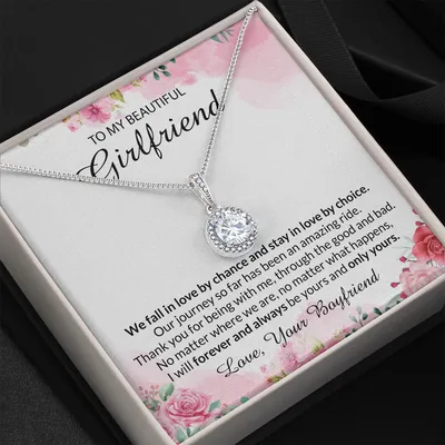 To My Beautiful Girlfriend - Eternal Hope Necklace
