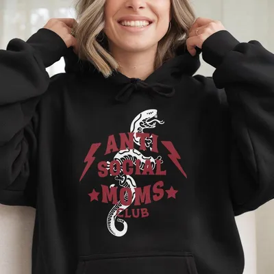 Antisocial Moms Club 2025 Hoodie, Hoodie For Mothers, Gift For Mom, Gift For Girlfriend