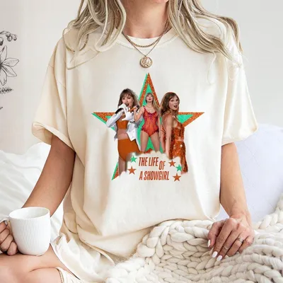 Taylor Swift T-Shirt Gift For Fans Tour 2025 T-Shirt Merch For Fans Everyday Cotton Fit Casual Womenswear Clothes