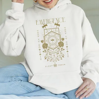Limited Sleep Token 2025 Tour Merch Unisex Graphic Hoodie Pure Cotton Hoodie Casual Street Style