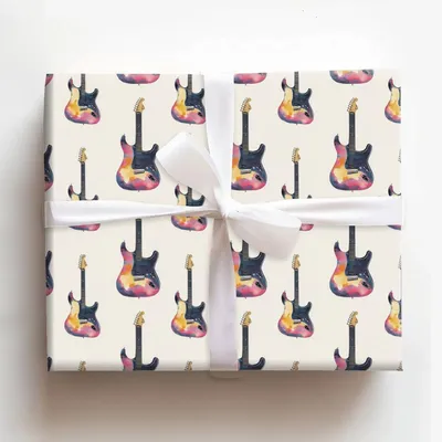 Dad You Rock - Gift Wrap for Christmas, Holidays Wrapping Paper, Christmas Wrapping Paper