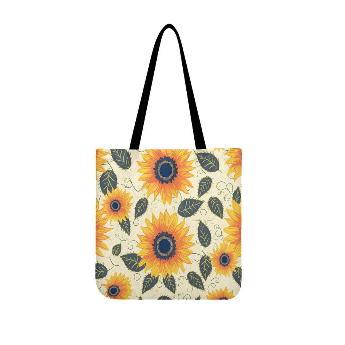 Sunflower Charm Tote Bag