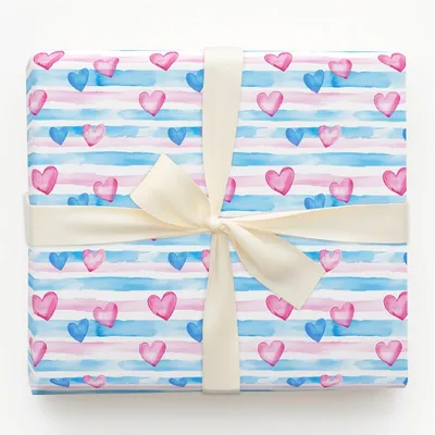 Stripes for You - Gift Wrap for Christmas, Holidays Wrapping Paper, Christmas Wrapping Paper