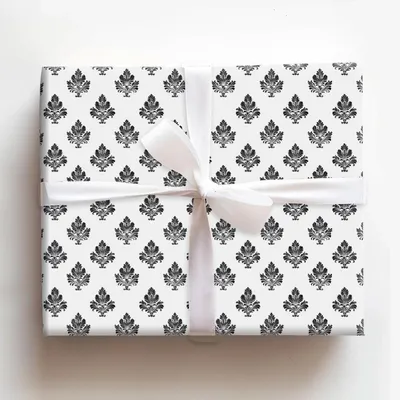 Misty Skyline - Gift Wrap for Christmas, Holidays Wrapping Paper, Christmas Wrapping Paper