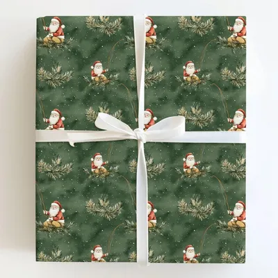 Catching the Spirit - Gift Wrap for Christmas, Holidays Wrapping Paper, Christmas Wrapping Paper