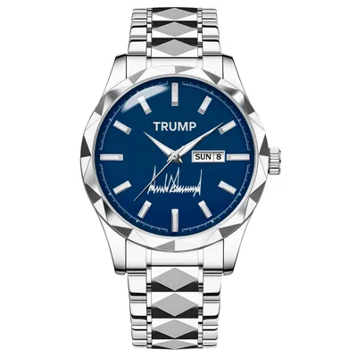 TRUMP Watch 2025 – Legacy Blue Sunburst Dial – Watch for Men