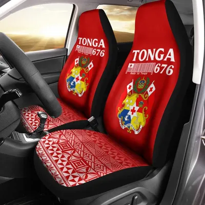 Tonga Car Seat Covers Tongan Pattern printsyde