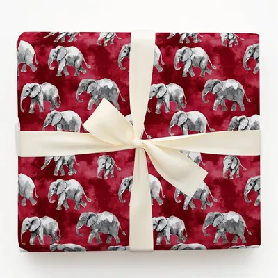 Tusk N' Glory - Gift Wrap for Christmas, Holidays Wrapping Paper, Christmas Wrapping Paper