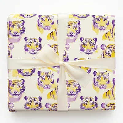 Bengal Beat - Gift Wrap for Christmas, Holidays Wrapping Paper, Christmas Wrapping Paper