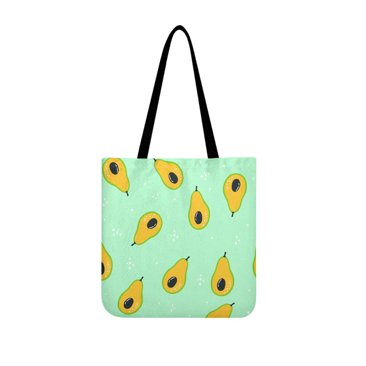 Papaya Pattern Cloth Tote Bags