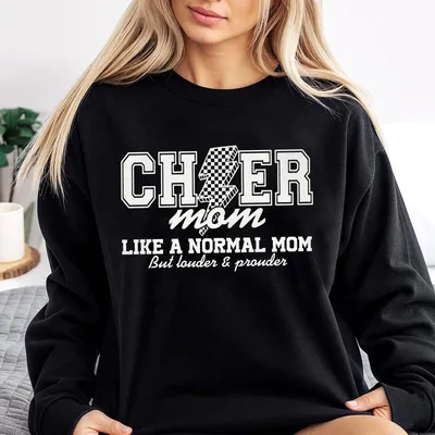 Cheer Mom Sweatshirt Cheerleader Sweatshirt Cheerleader Mom Sweatshirt Cheer Mom Sweatshirt Cheer Life Mom Life Sweatshirt Full Sizes
