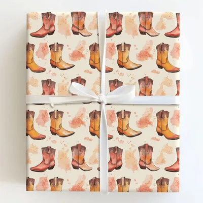High Noon Elegance - Gift Wrap for Christmas, Holidays Wrapping Paper, Christmas Wrapping Paper
