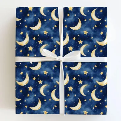 Out of this World Glow - Gift Wrap for Christmas, Holidays Wrapping Paper, Christmas Wrapping Paper