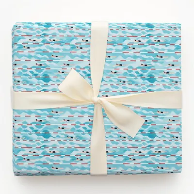 Racing Maddie - Gift Wrap for Christmas, Holidays Wrapping Paper, Christmas Wrapping Paper