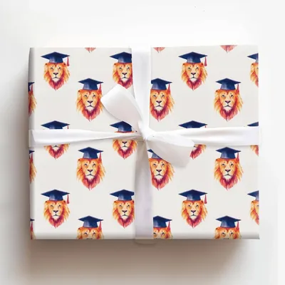 Orange You Proud - Gift Wrap for Christmas, Holidays Wrapping Paper, Christmas Wrapping Paper
