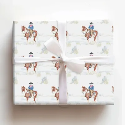 Silent Range Night - Gift Wrap for Christmas, Holidays Wrapping Paper, Christmas Wrapping Paper