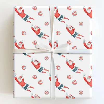 Jingle Bell Volley - Gift Wrap for Christmas, Holidays Wrapping Paper, Christmas Wrapping Paper