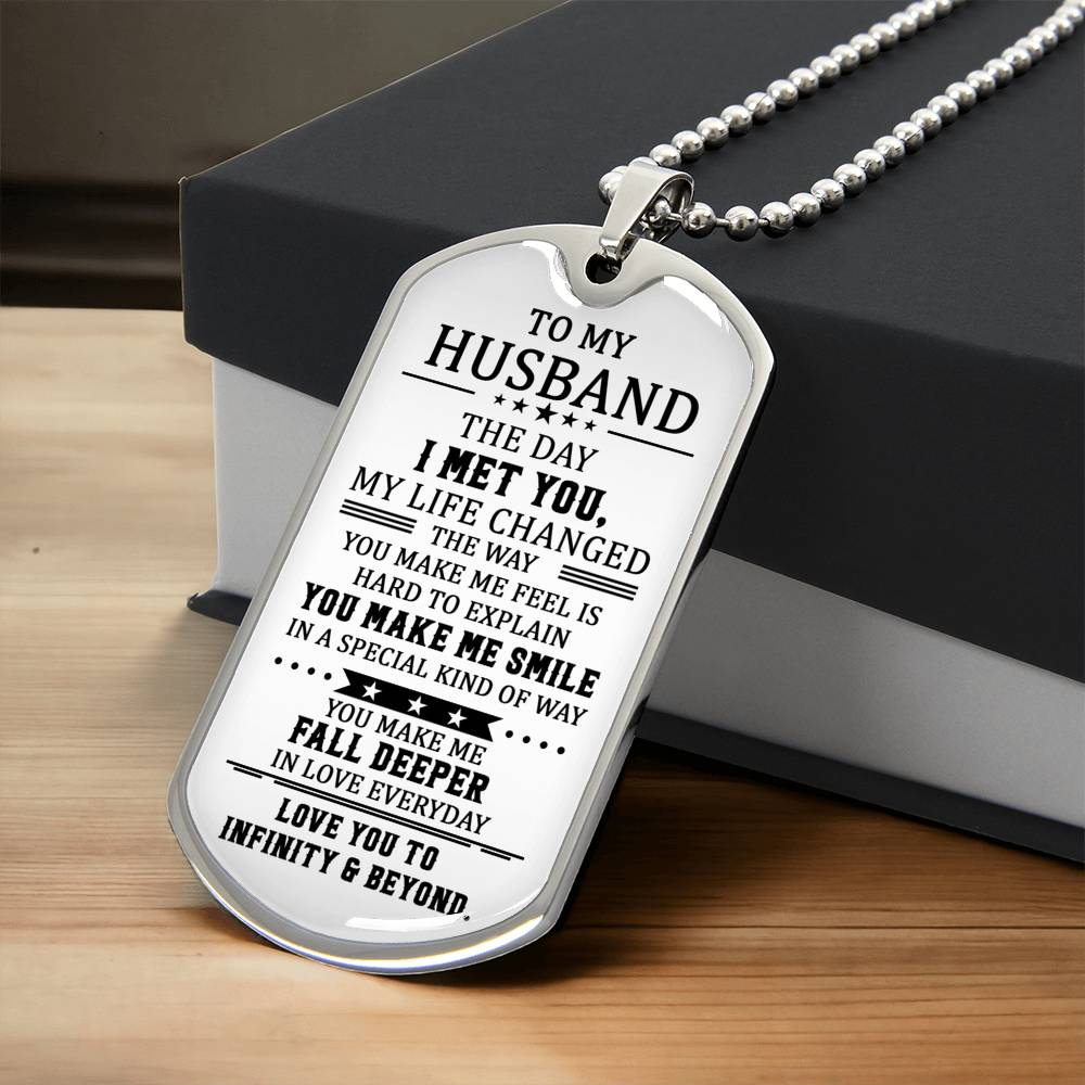 Gift For Husband - Special Kind Of Way - Dog Tag - Army Tag Necklace, Dog Tag