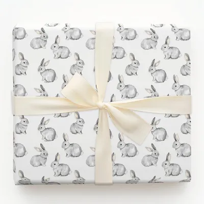 Silver Fluff - Gift Wrap for Christmas, Holidays Wrapping Paper, Christmas Wrapping Paper
