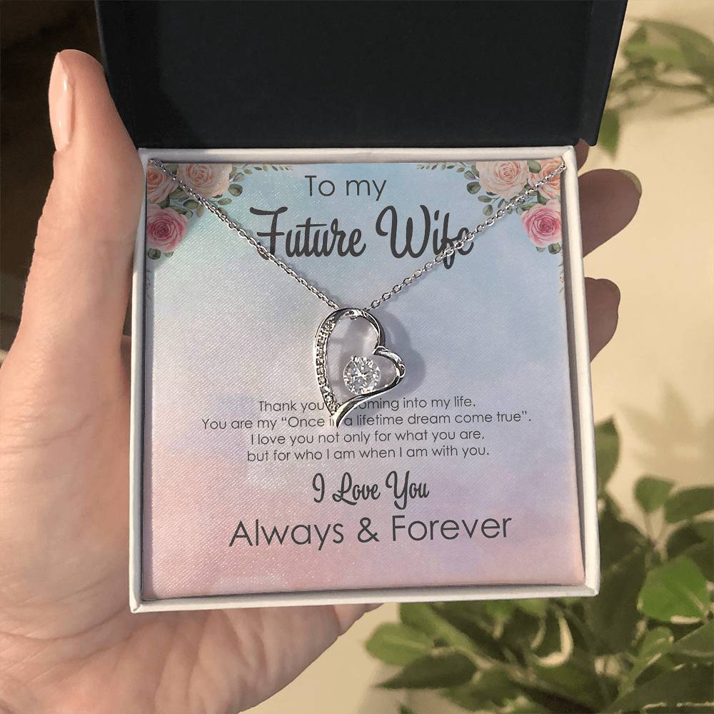 To My Future Wife Forever Love Necklace