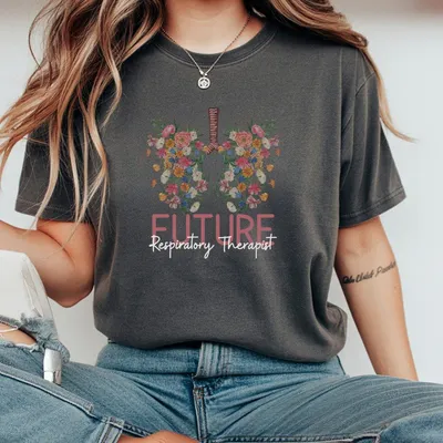Future Respiratory Therapist Graduation Gift T-Shirt Respiratory Student T-Shirt Future Respiratory Therapist Gift