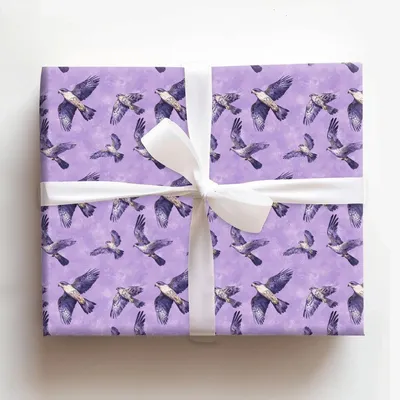 Fly Off The Handle - Gift Wrap for Christmas, Holidays Wrapping Paper, Christmas Wrapping Paper