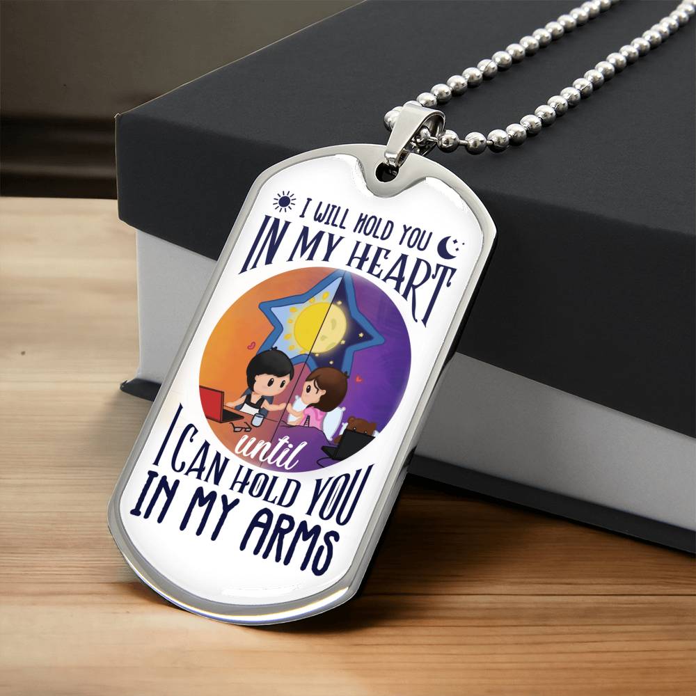 Patent-Pending Jewelrydog Tag Necklace For Love Whom You Want To Hold In Your Arm - Army Tag Necklace, Dog Tag