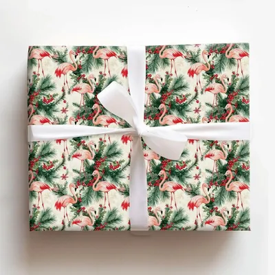 Pink Parade - Gift Wrap for Christmas, Holidays Wrapping Paper, Christmas Wrapping Paper