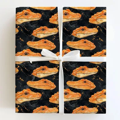 Alligator Nation - Gift Wrap for Christmas, Holidays Wrapping Paper, Christmas Wrapping Paper