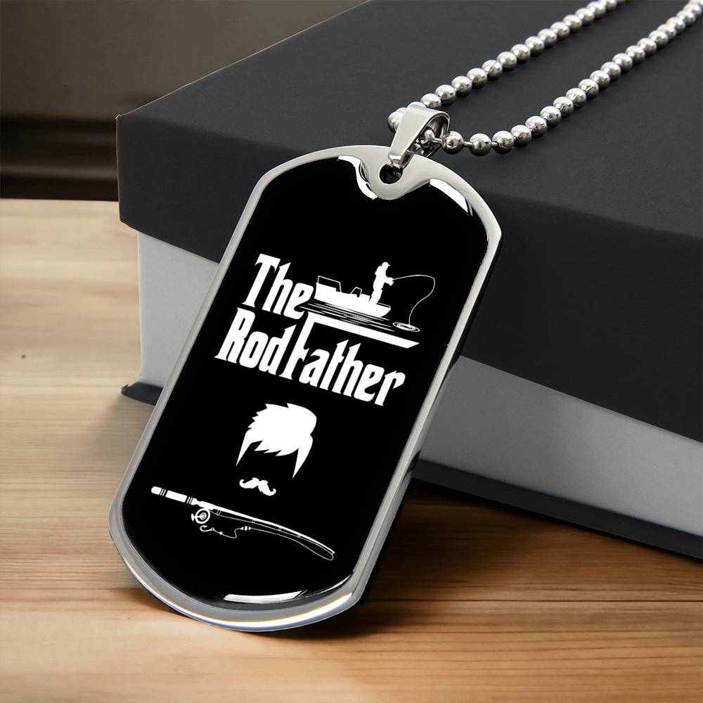 The Rod Father - Army Tag Necklace, Dog Tag