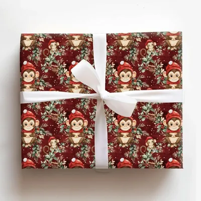 Chatter Pal - Gift Wrap for Christmas, Holidays Wrapping Paper, Christmas Wrapping Paper