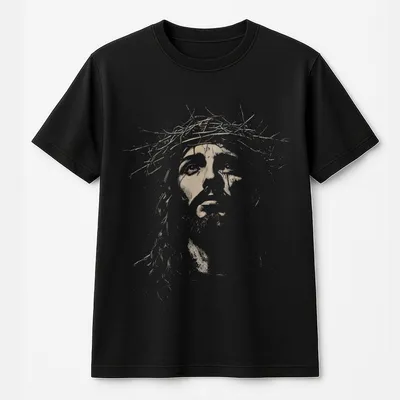 Jesus T-Shirt Christian Streetwear Religious Gift For Him Or Her Faith Apparel Unisex Graphic T-Shirt Jesus Christ