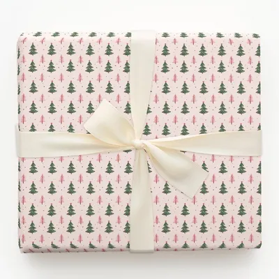 Polar Pine - Gift Wrap for Christmas, Holidays Wrapping Paper, Christmas Wrapping Paper
