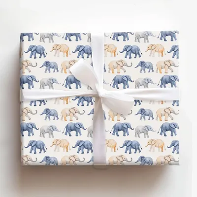 Jungle Jamboree - Gift Wrap for Christmas, Holidays Wrapping Paper, Christmas Wrapping Paper