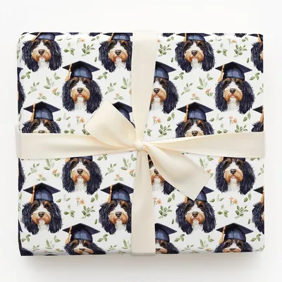 Berne with Honors - Gift Wrap for Christmas, Holidays Wrapping Paper, Christmas Wrapping Paper