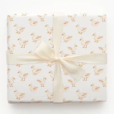 Duck Duck Easter - Gift Wrap for Christmas, Holidays Wrapping Paper, Christmas Wrapping Paper