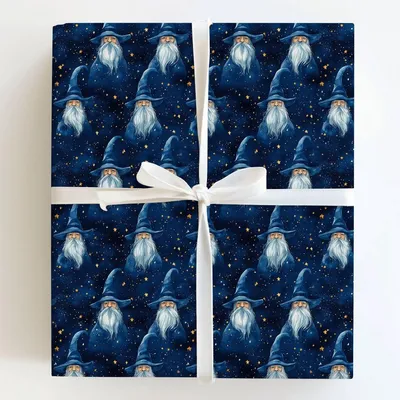 Thought and Time - Gift Wrap for Christmas, Holidays Wrapping Paper, Christmas Wrapping Paper