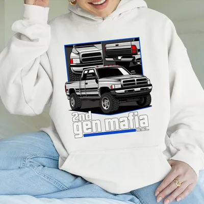 Golden Era Diesel Hoodie 2nd Gen Mafia Dodge Truck Graphic Classic Hoodie For Pickup Enthusiasts For Men