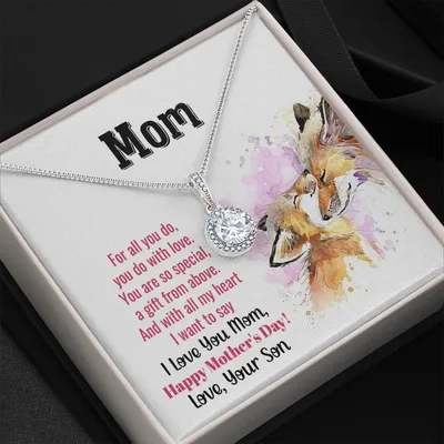 Eternal Hope Necklace, Birthday Gift For Mother, Mother Gift Necklace,  Gift for Mom, Mother Jewelry, Meaningful Mother Gift