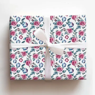 Evelyn Proposal - Gift Wrap for Christmas, Holidays Wrapping Paper, Christmas Wrapping Paper