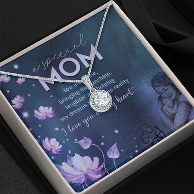 Eternal Hope Necklace, Birthday Gift For Mother, Mother Gift Necklace,  Gift for Mom, Mother Jewelry, Meaningful Mother Gift