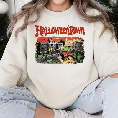 Halloweentown Est 1998 Sweatshirt, Halloweentown University, Retro Halloweentown Sweatshirt, Fall Sweatshirt, Halloween Sweatshirt
